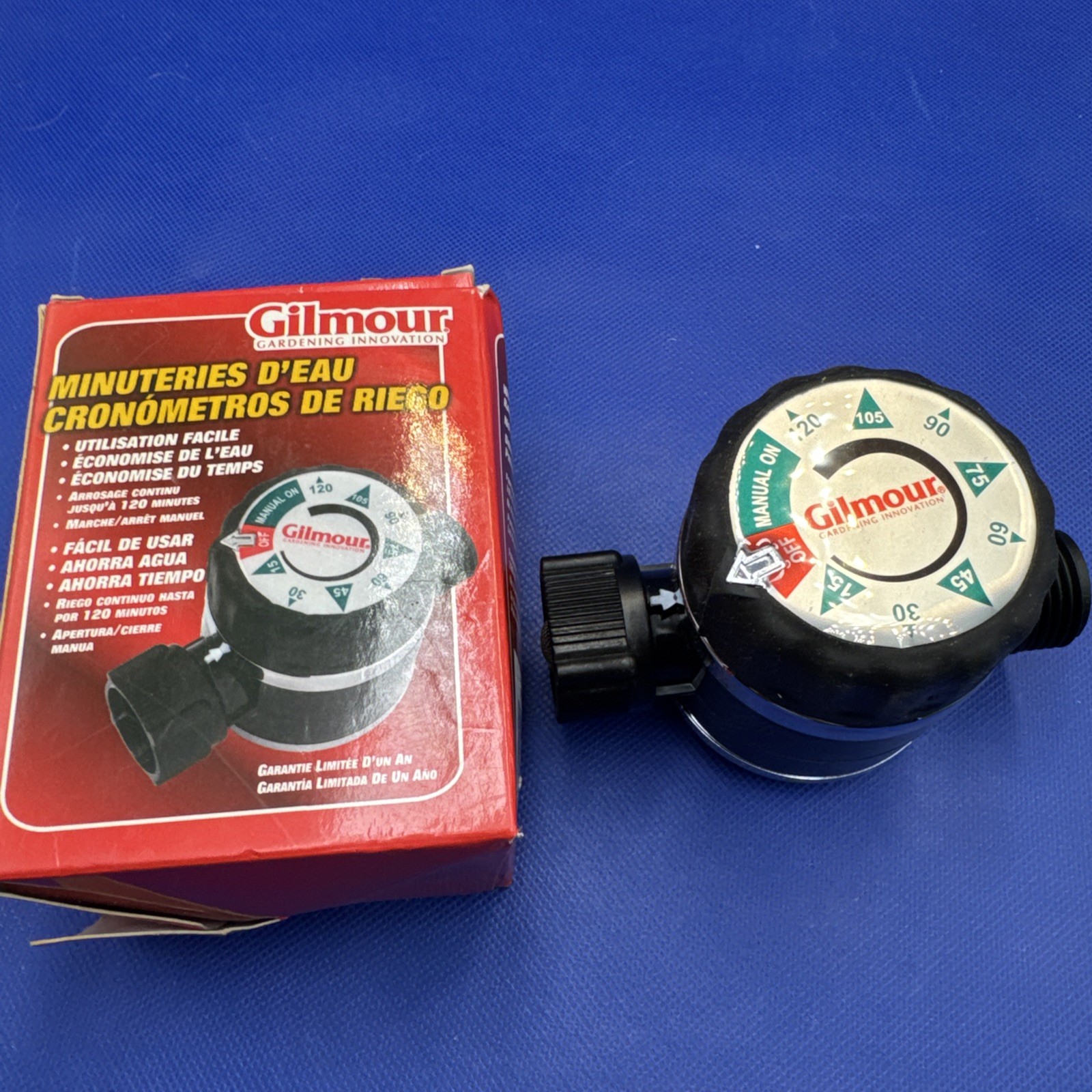 New Gilmour 9300GF Electronic Water Timer Controller Up To 120 Minutes Run Time