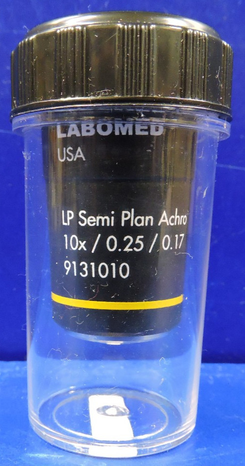 NEW Labomed 10X /0.25 /0.17 LP Semi Plan Achro Objective Microscope Lens 9131010