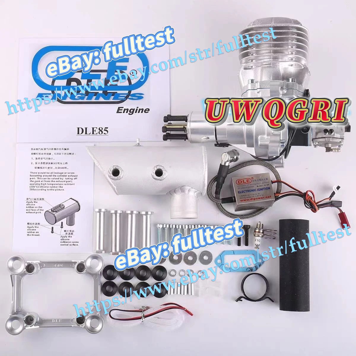 1 piece DLE85 85ml gas engine