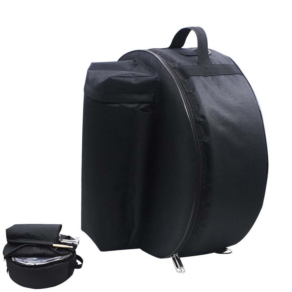 14 inch Snare Drum Bag,Waterproof Padded Snare Drum Cases with Backpack for Acce
