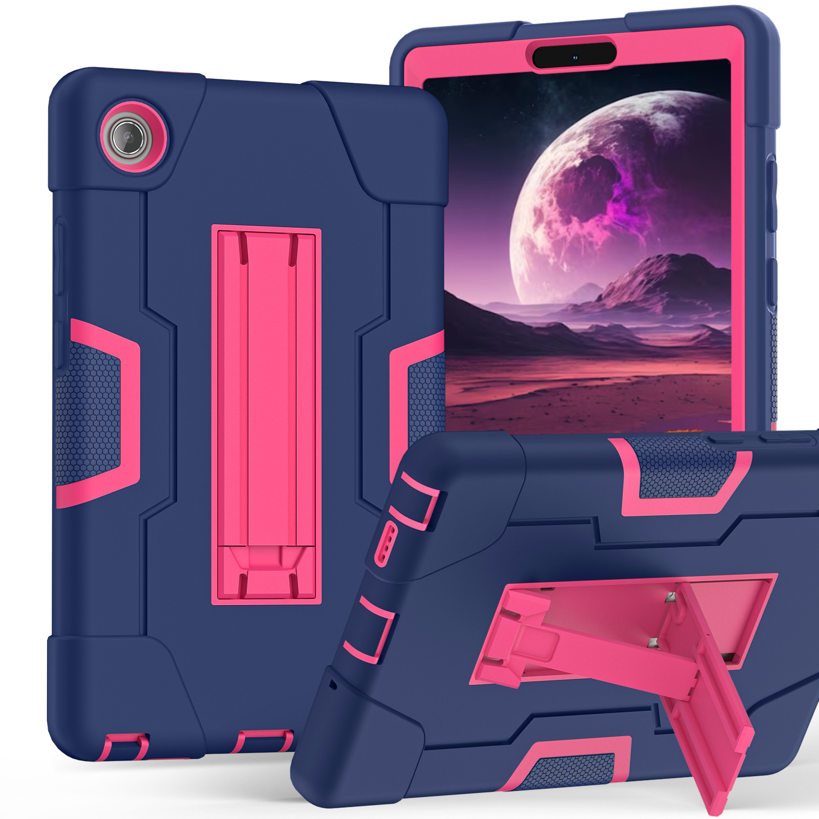 For Lenovo Tab K9/Tab One 8.7 2025 Heavy Duty Stand Case Shockproof Tablet Cover