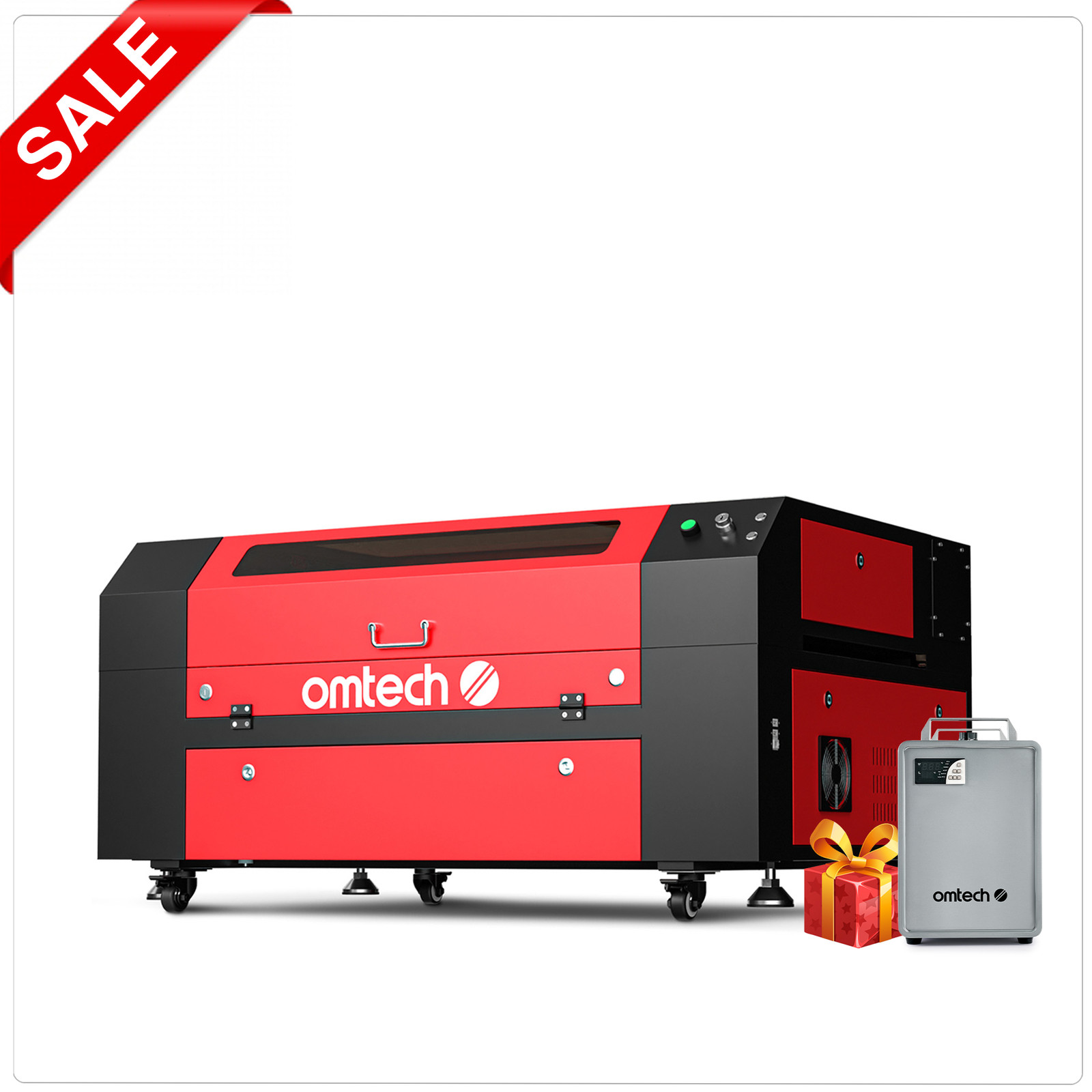 OMTech 60W 20x28 CO2 Laser Engraver Engraver Cutter with CW-5200 Water Chiller
