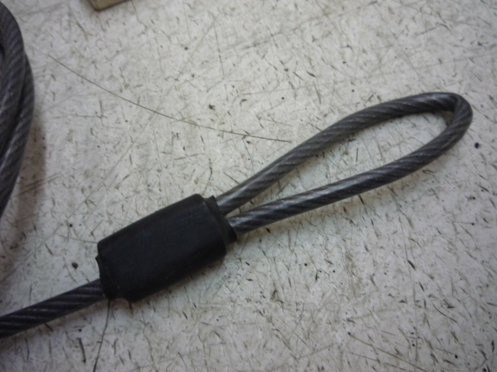 TARGUS DEFCON SCL NOTEBOOK COMPUTER CABLE LOCK * CABLE ONLY