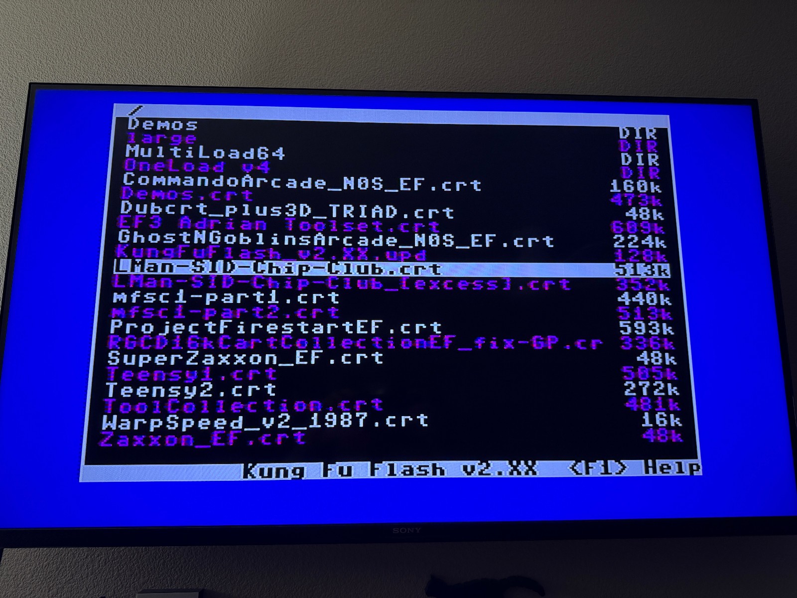 Kung Fu Flash 2 C64 Cartridge SD Loader REU EasyFlash Commodore 64/128