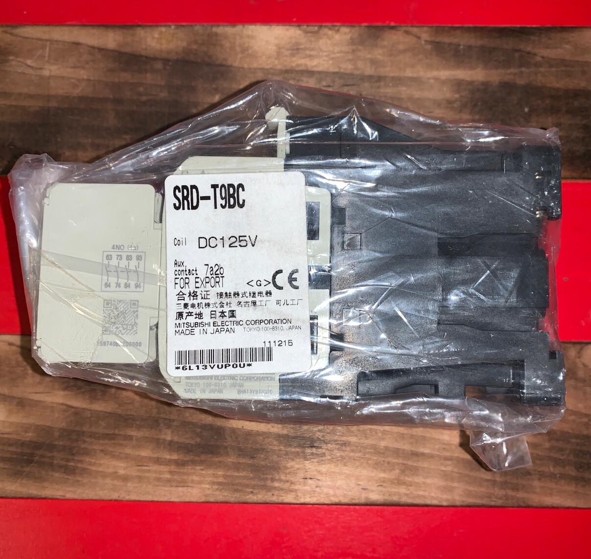 Mitsubishi SRD-T9BC COIL DC125V Solid State Overload/Relay ONE PIECE
