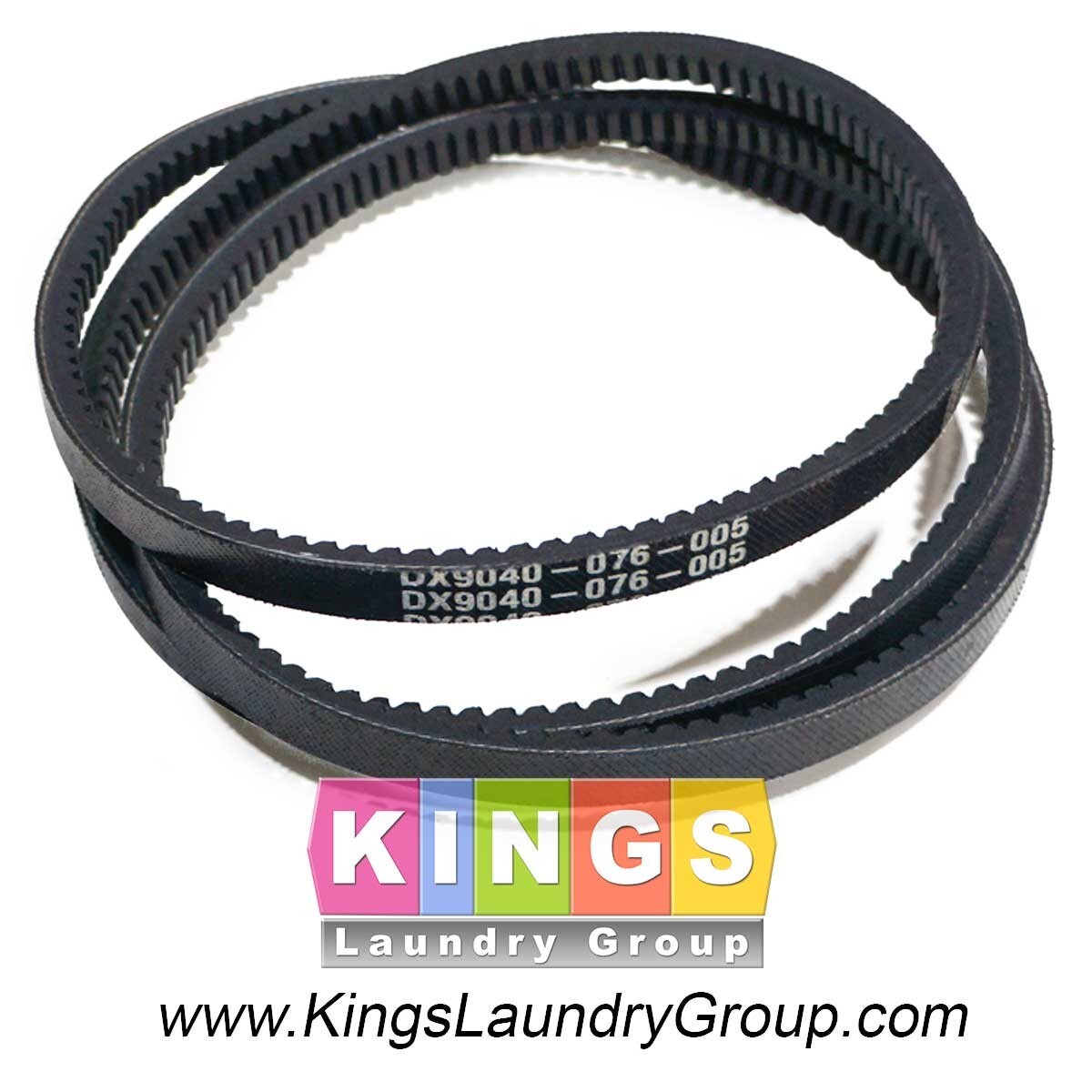 9040-076-005 OEM COGGED MOTOR BELT FOR DEXTER T400 / T600 WASHERS