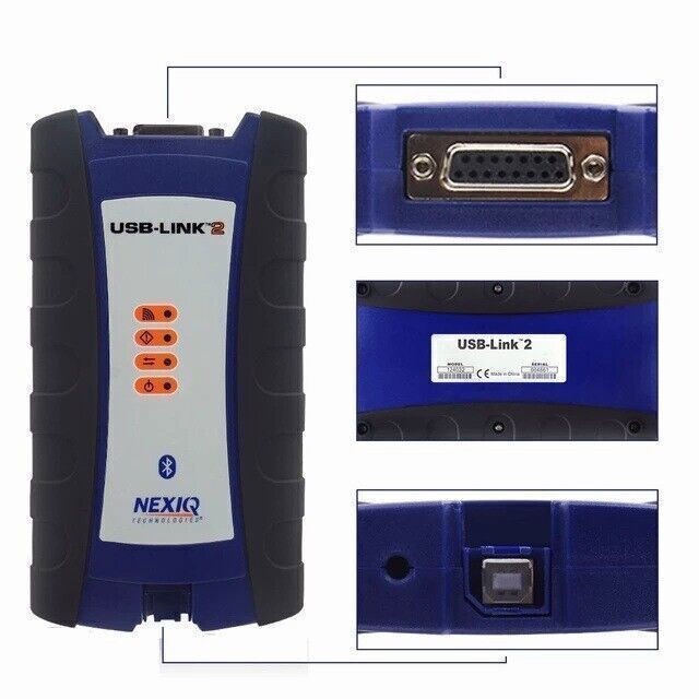 NEW NEXIQ 2 USB Link Second Generation Heavy Card Diagnostic tool W/ Bluetooth
