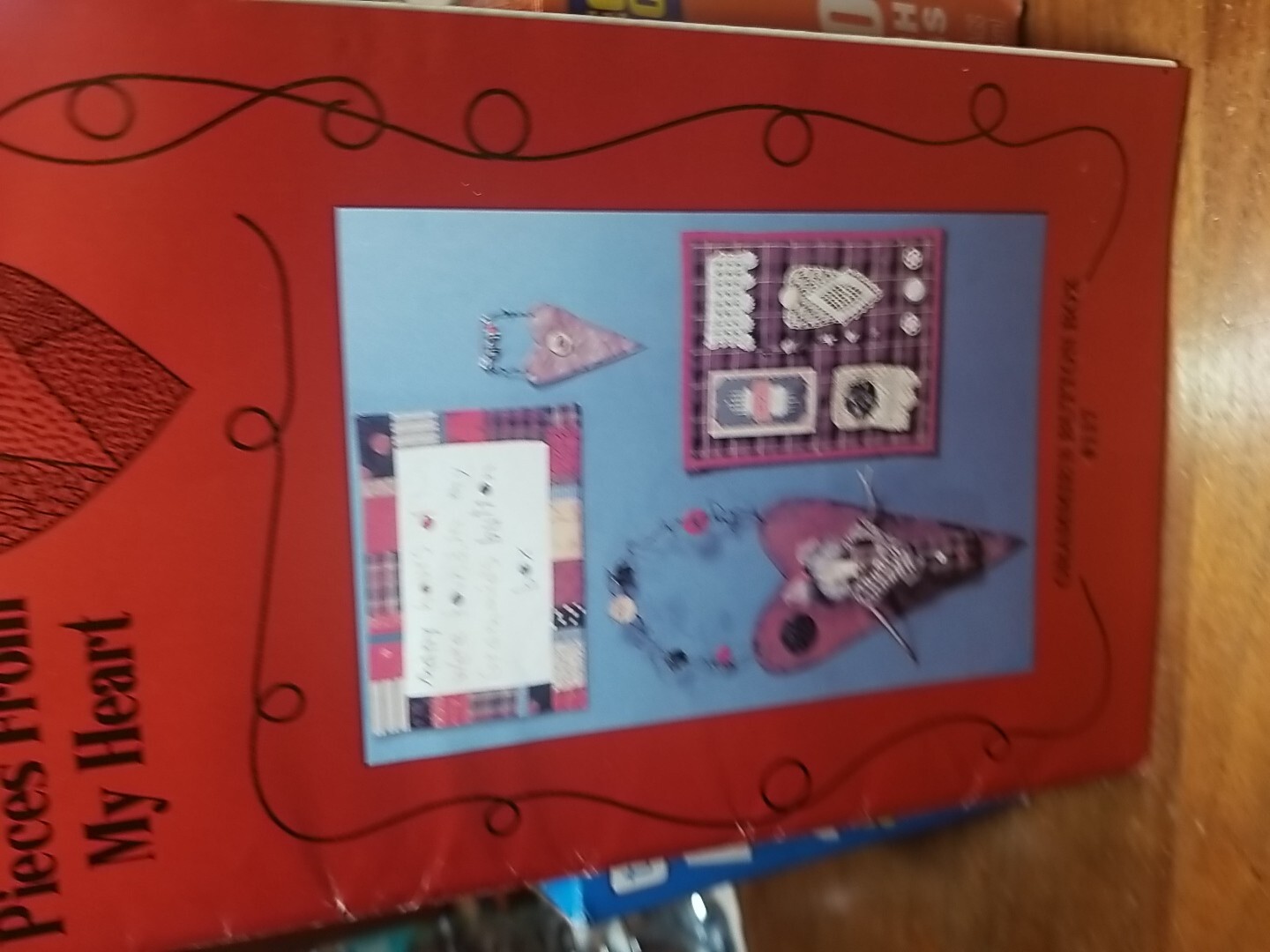 1992 Pieces From My Heart Grammie's Button Box #117 Uncut