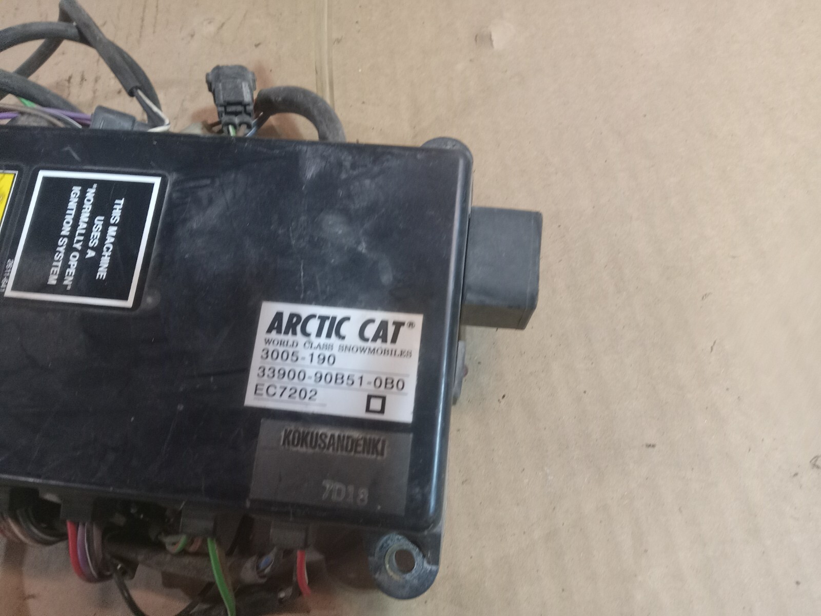 arctic cat ecu 3005-190