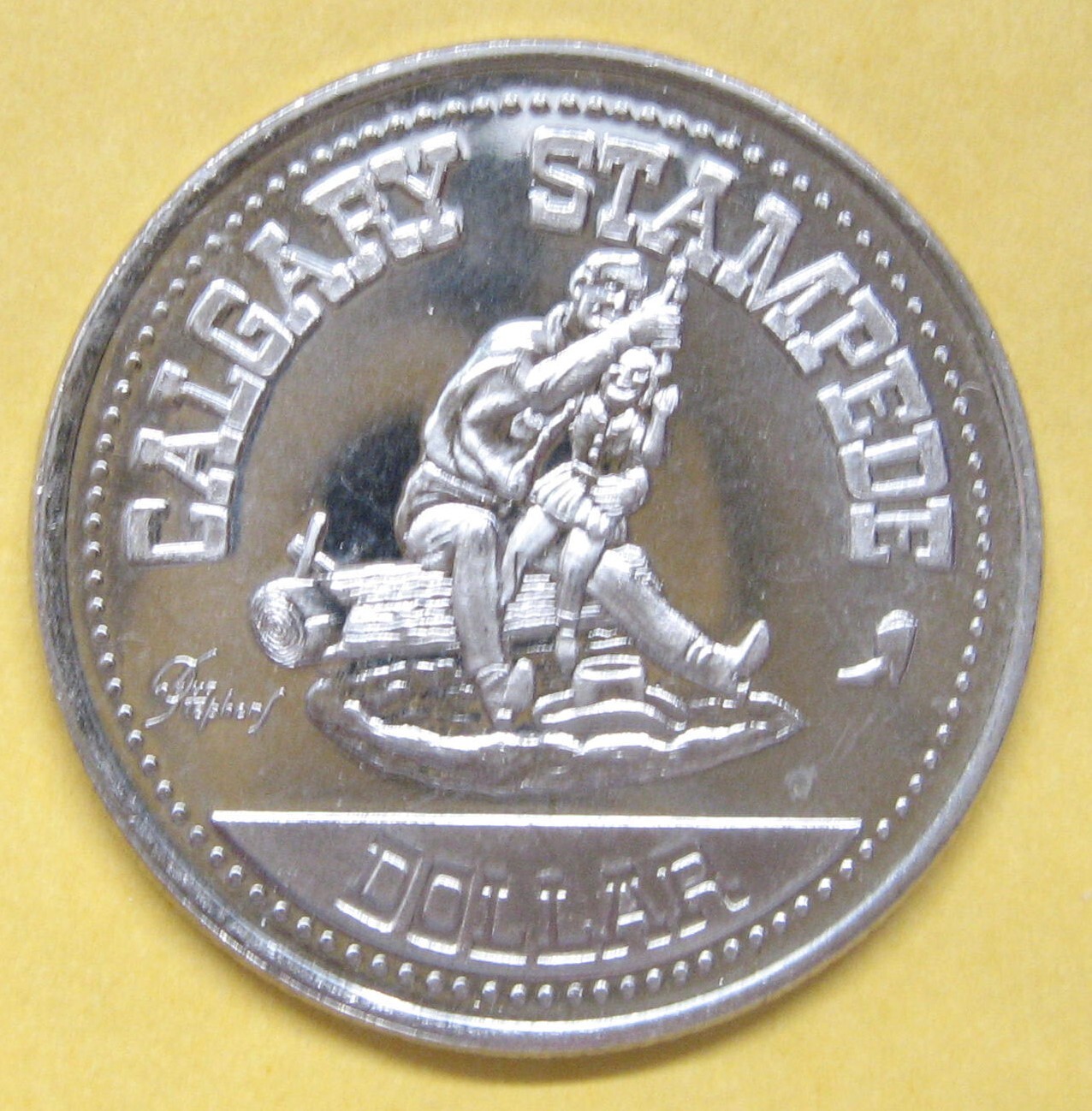 1980 Calgary Trade Dollar Take a Look