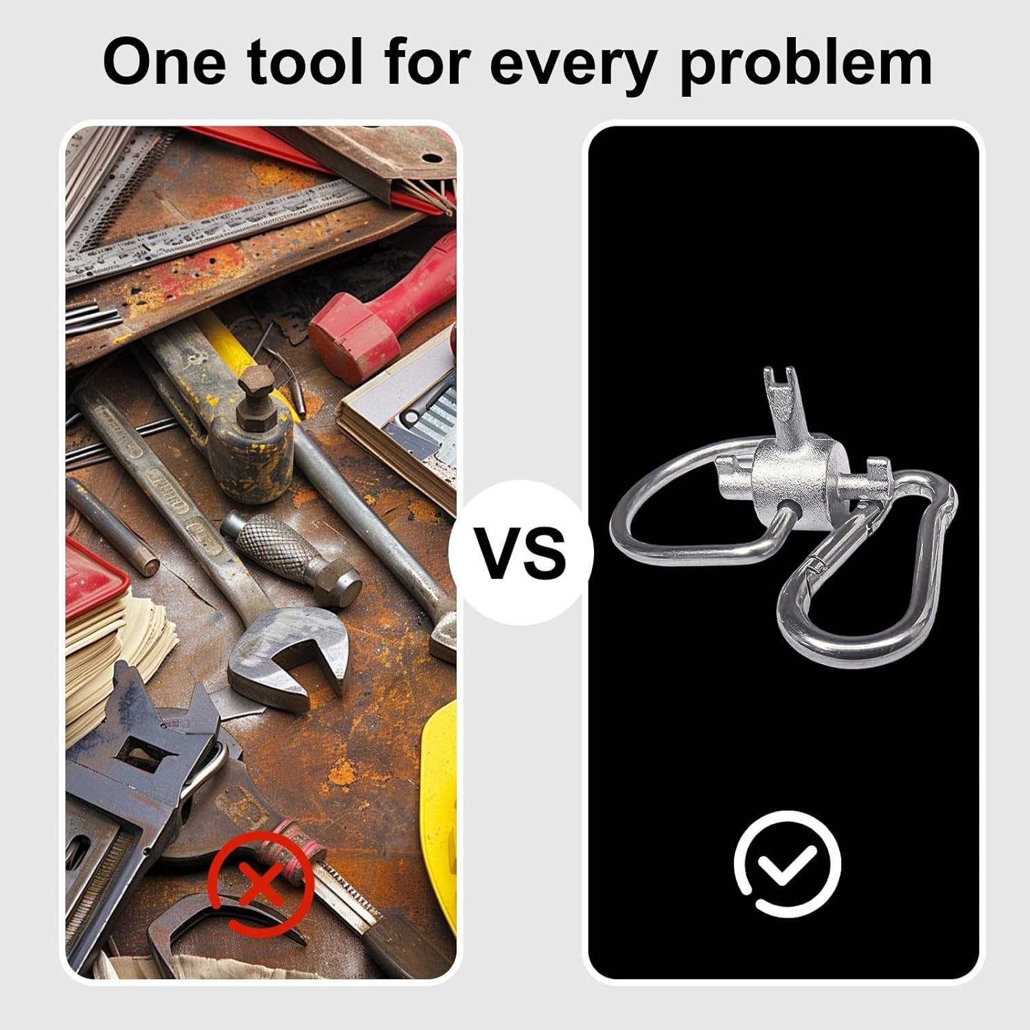Tools, Universal Locking Cap Key for 410A and R22 Refrigerant, Tamper-Proof Mult