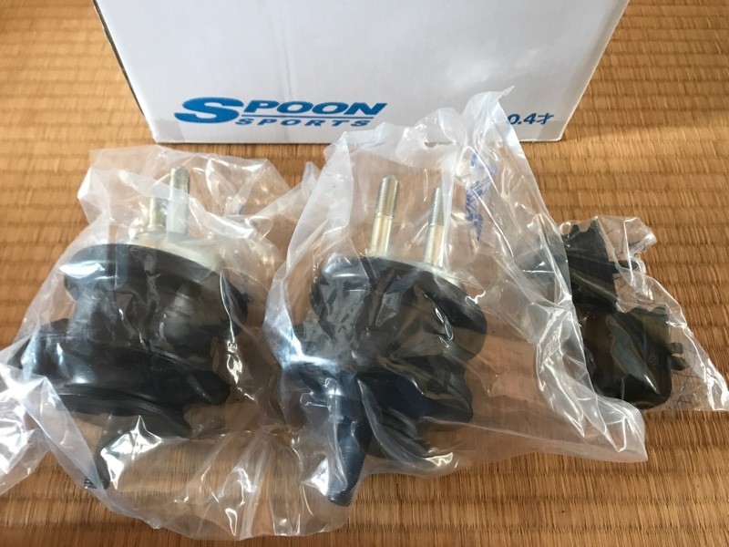 SPOON Engine & Transmission Mount Set S2000 AP1/AP2 F20C/F22C New OEM