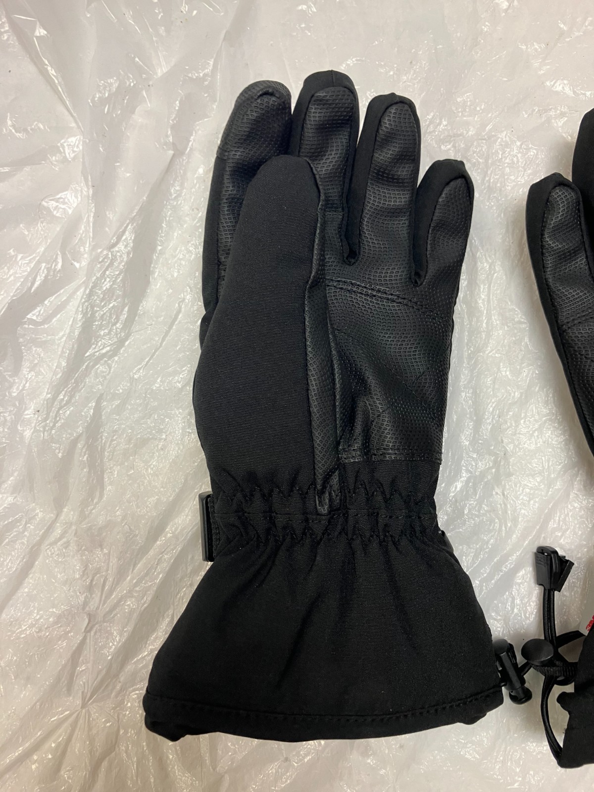 Mens Black Gloves 3M Thinsulate Lined Medium NEW