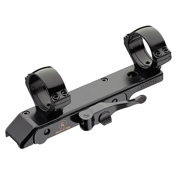 Contessa Simple Black QD Ring Mount compatible with Blaser Rifles (SBB02)