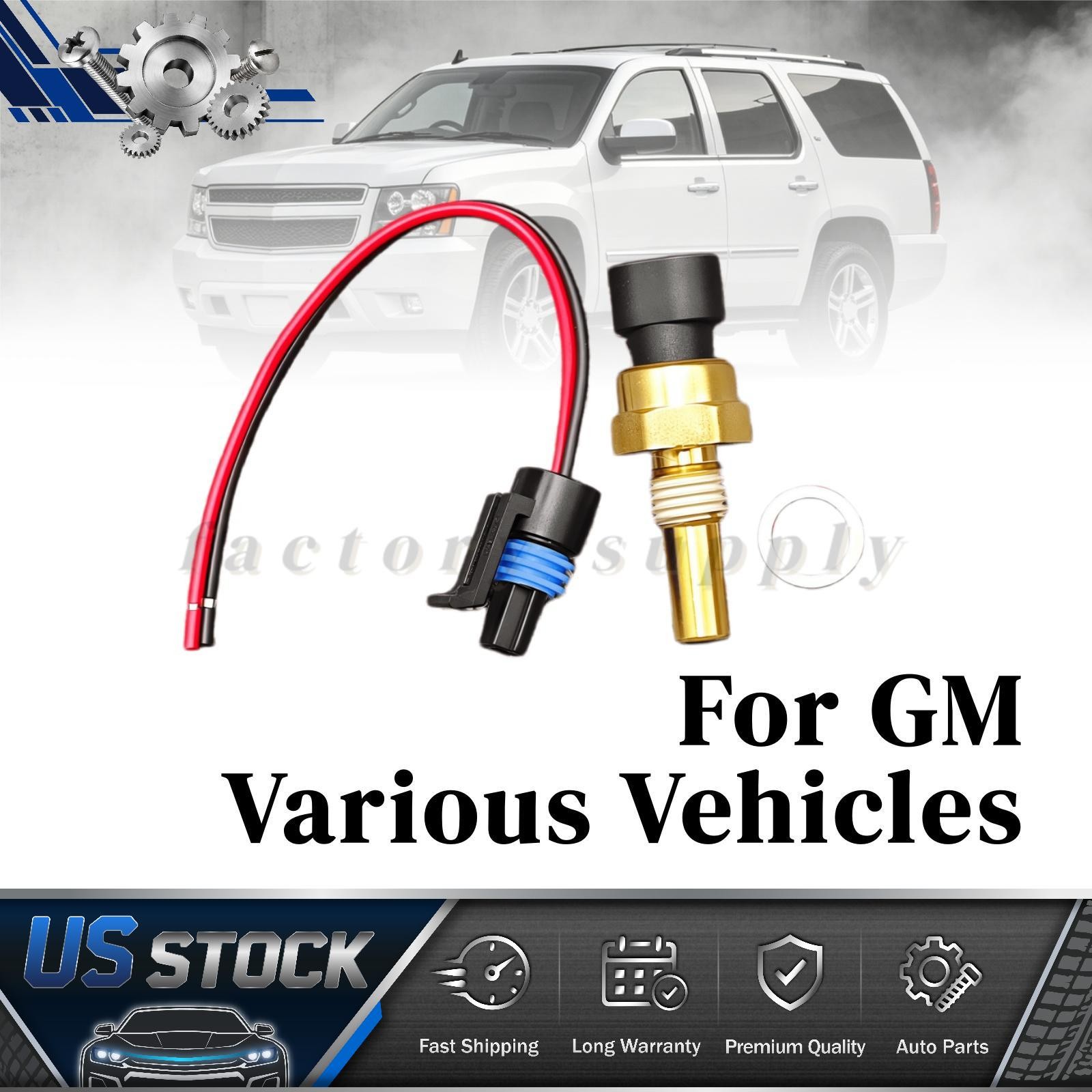 NEW! Coolant Temperature Temp Sensor W/ Connector For GMC Canyon Envoy 812608814