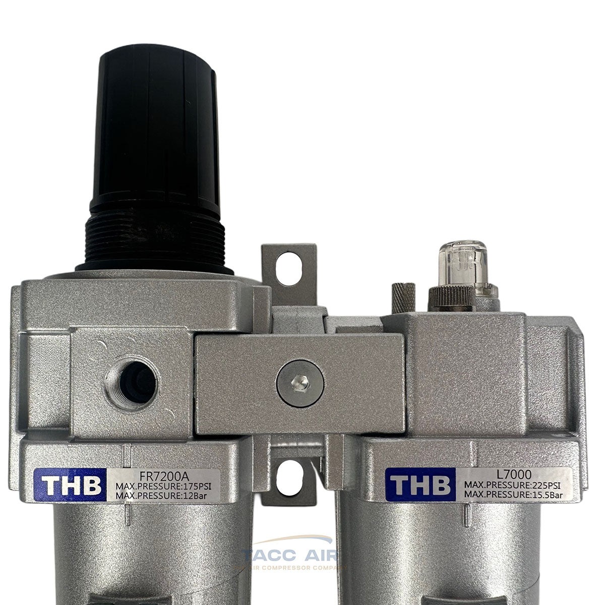 1/2" Compressed Air Compressor Filter Regulator Lubricator Combo FRL System