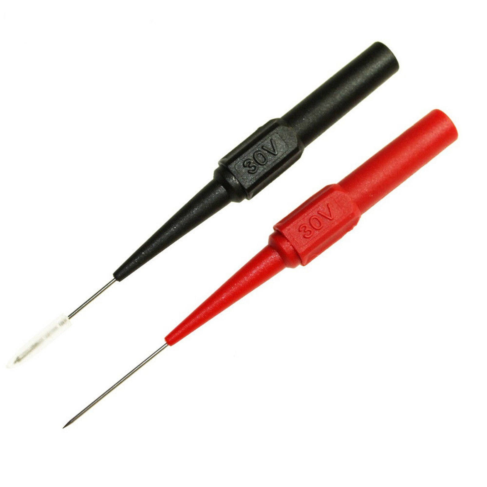 needle tipped tip multimeter probes test leads 4 FLUKE tester 600V 1A 4mm socket