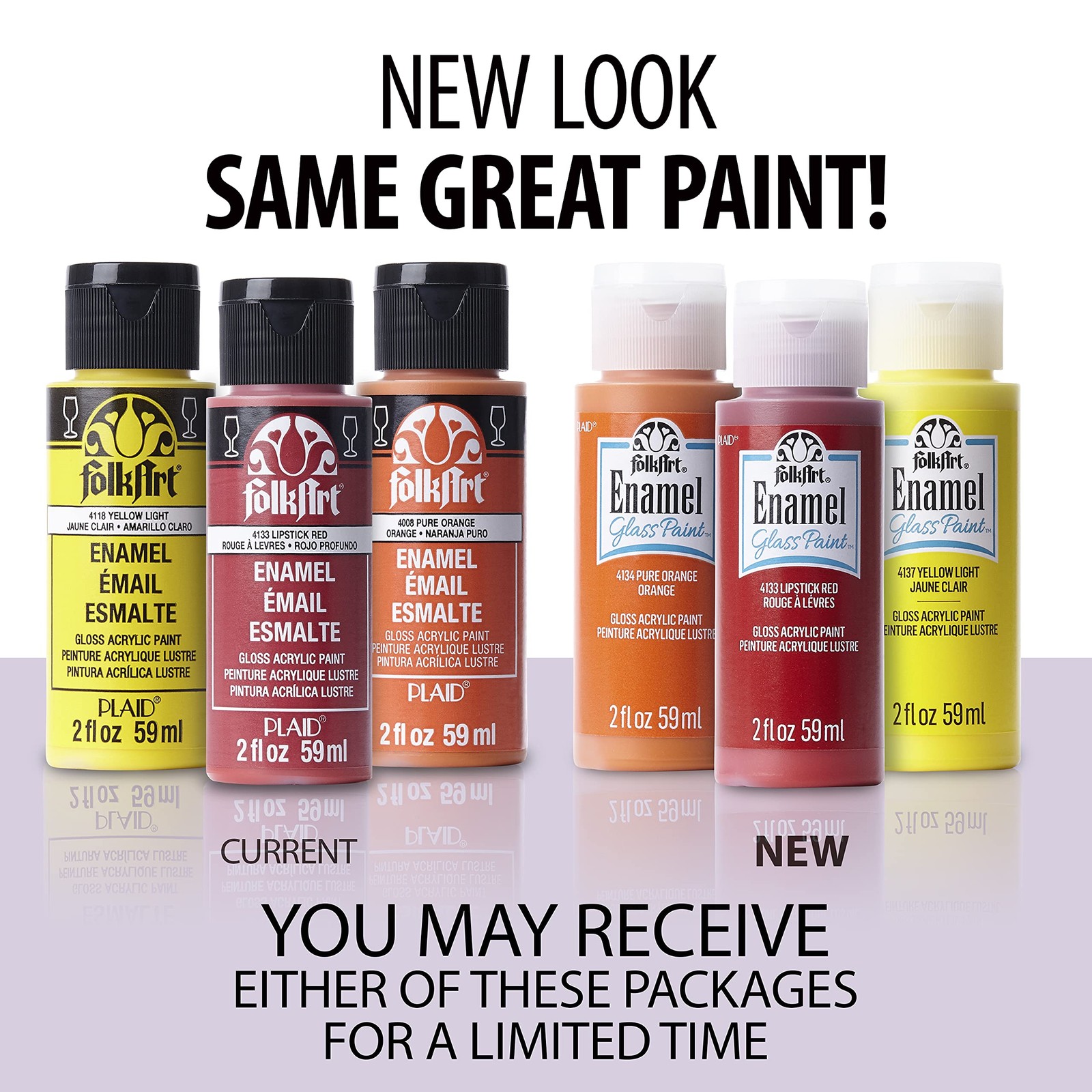 FolkArt Enamel Glass & Ceramic Paint in Assorted Tools & Home Improvement