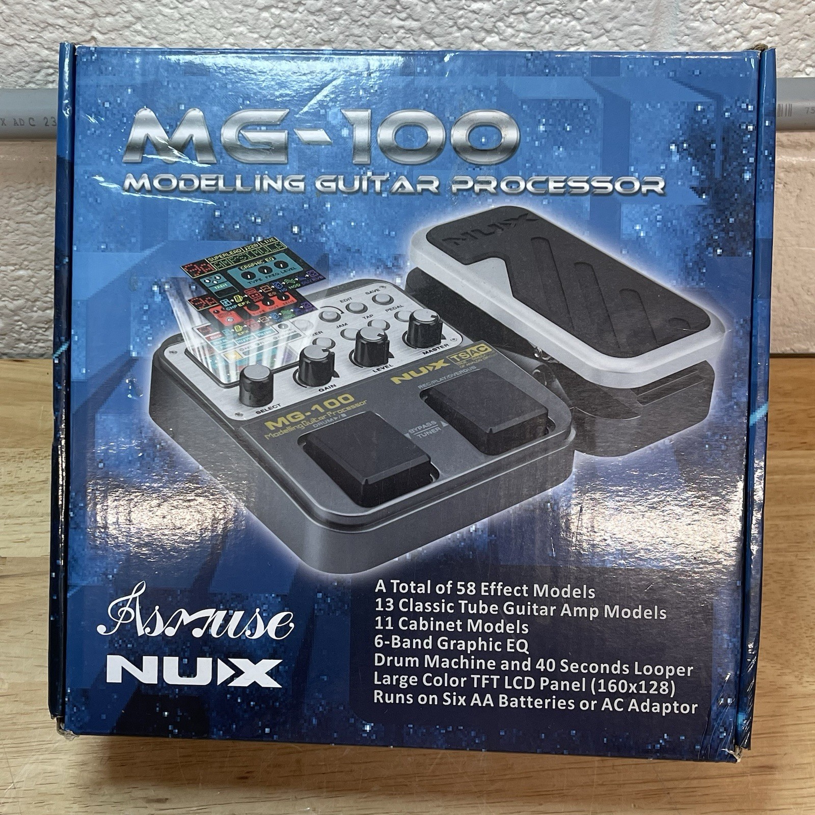 NUX MG-100 Modeling Guitar Processor