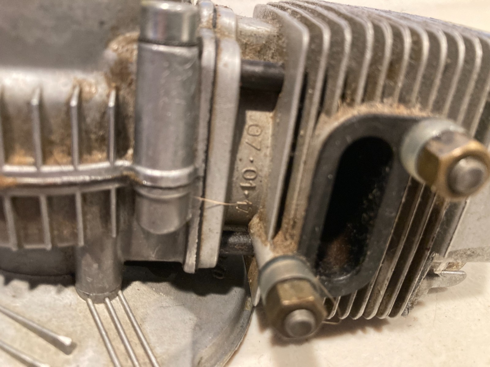 TARTAN T7G SINGLE CYLINDER GLOW PLUG IGNITION 22CC MODEL ENGINE