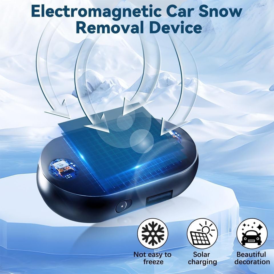 4 Pcs Electromagnetic Anti-freezing Device,electromagnetic Car Snow Removal