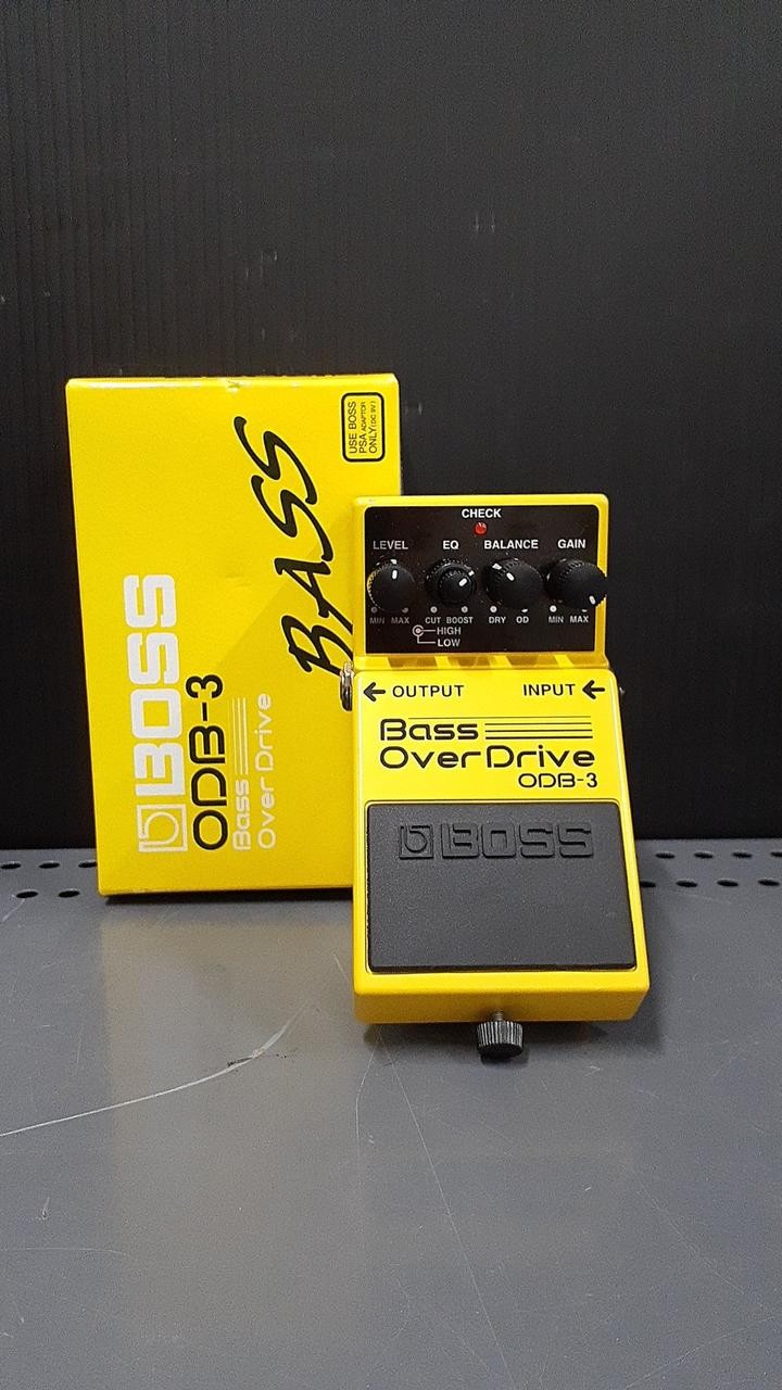 BOSS ODB-3 Bass Overdrive Effects Pedal Used