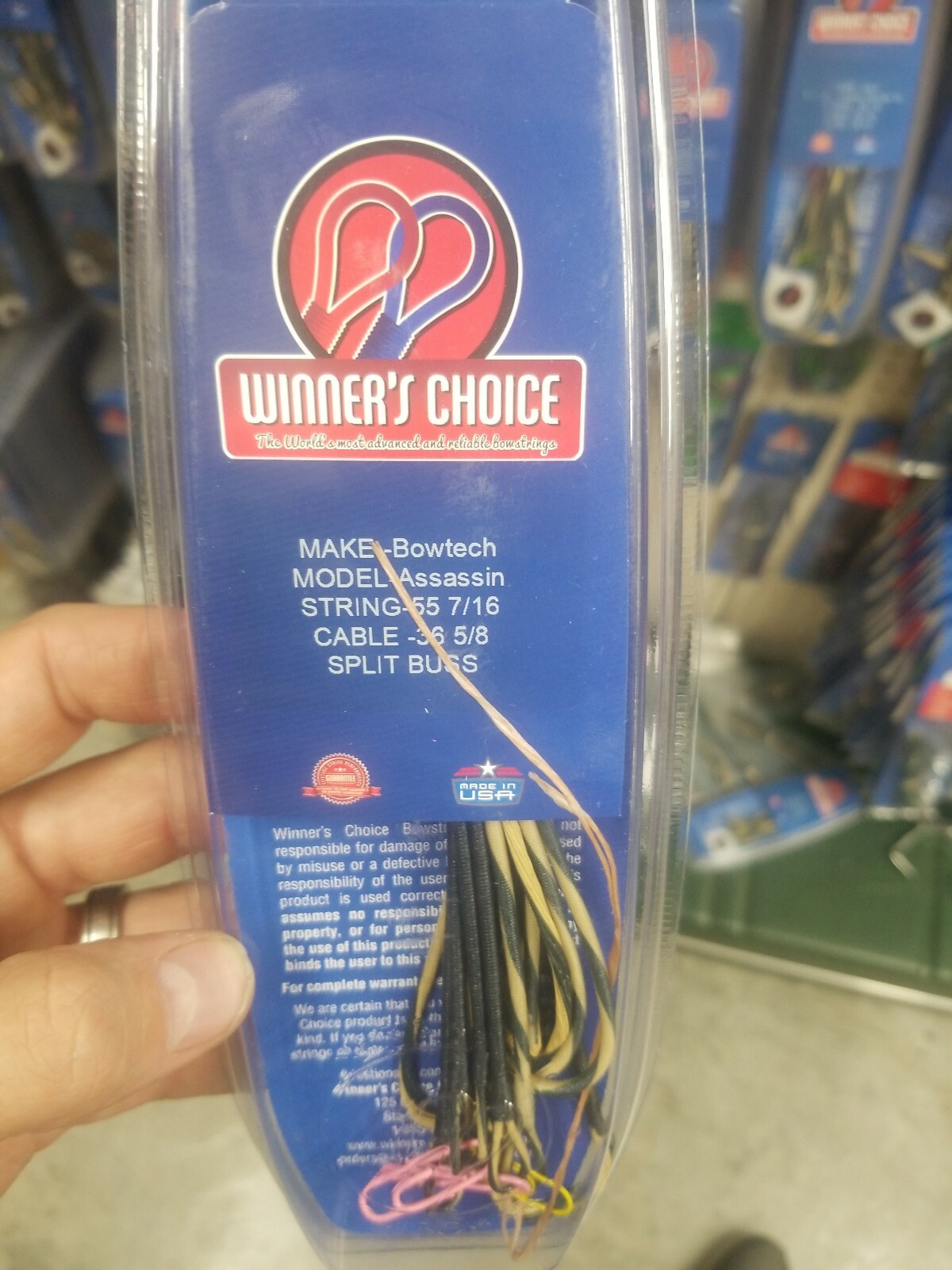 Winners Choice String & Cable for Bowtech Assassin