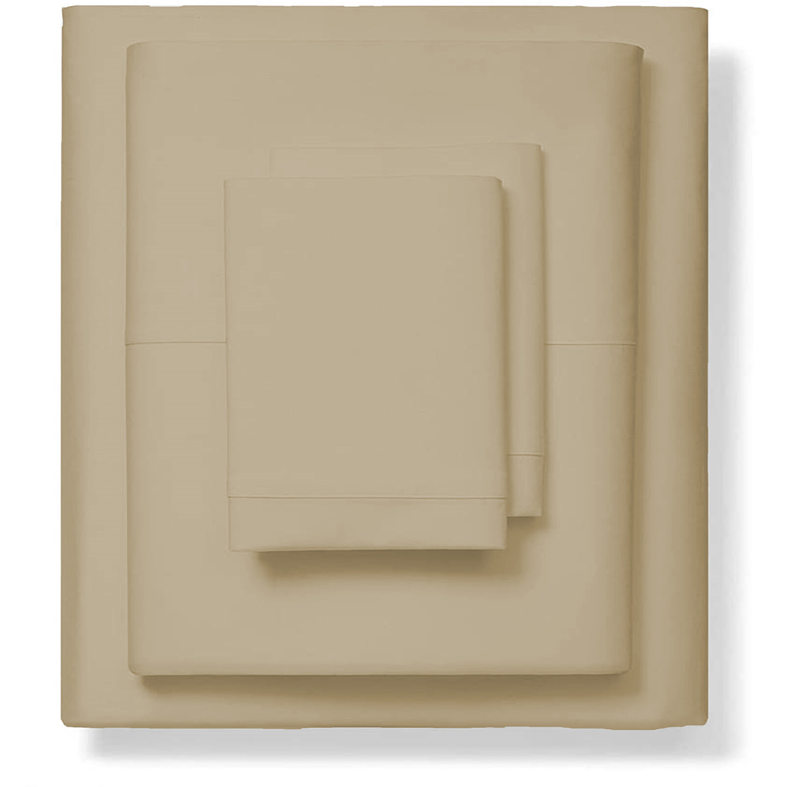 Extra Depth Pocket 1000 TC/1200 TC Organic Cotton Taupe Solid Select Item