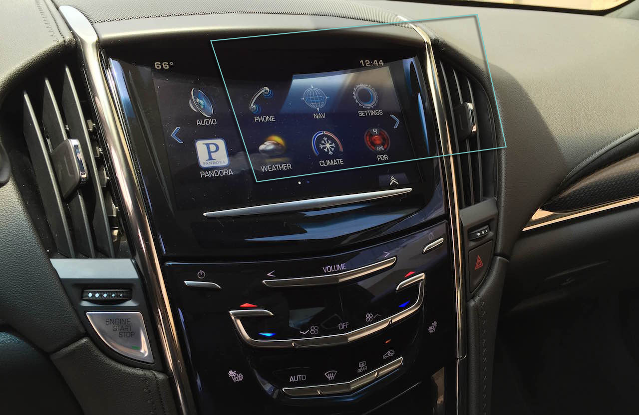 Crystal Clear Screen Protector for 2017 Toyota Sienna Rear Entertainment System