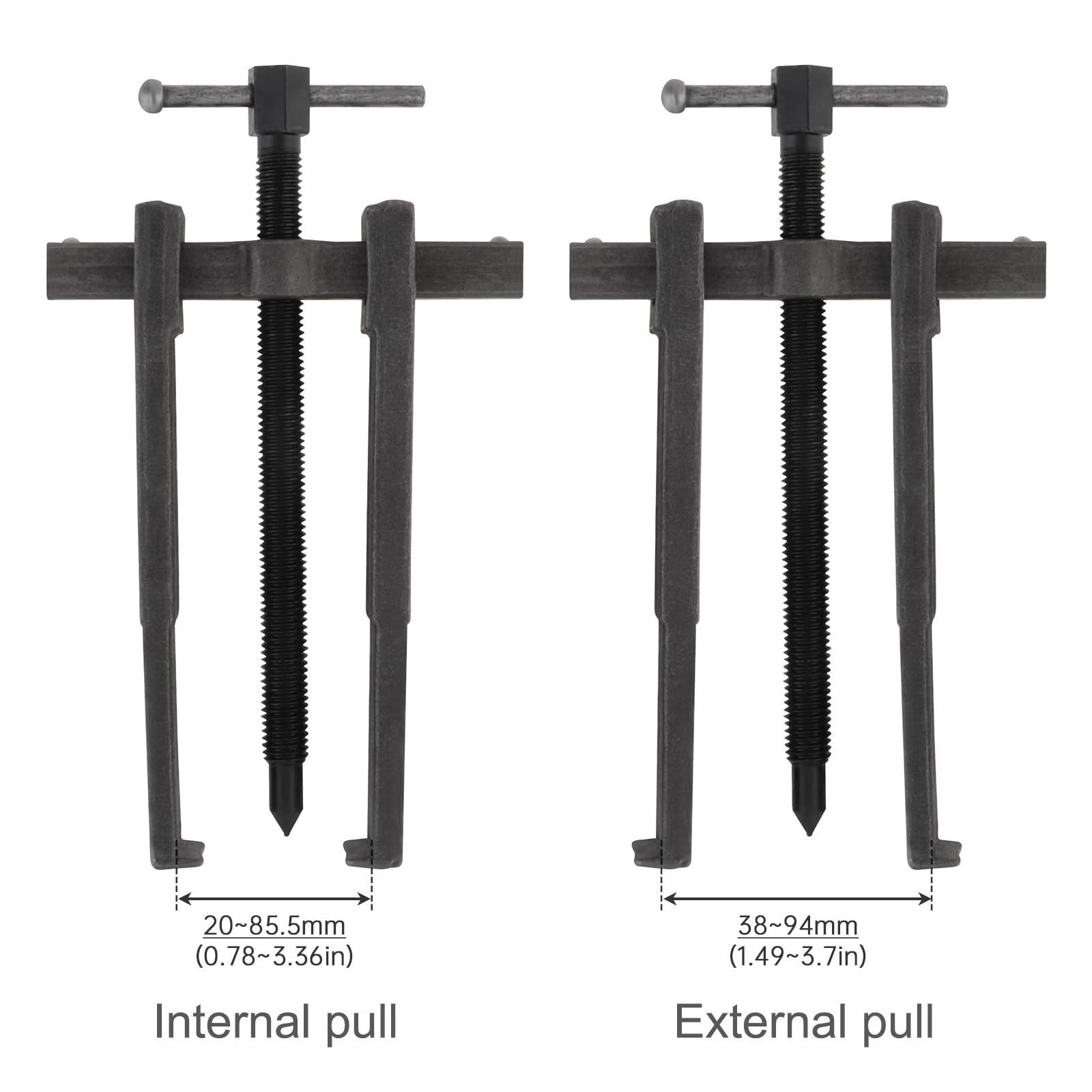 OriGlam Two Jaws Bearing Puller/Remover, Adjustable Jaw Puller Tool,...