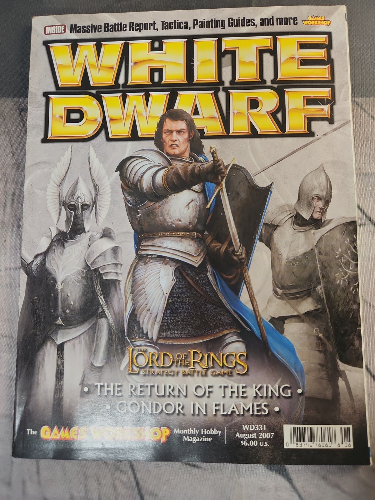 White Dwarf Magazine Lot Issues 330-339