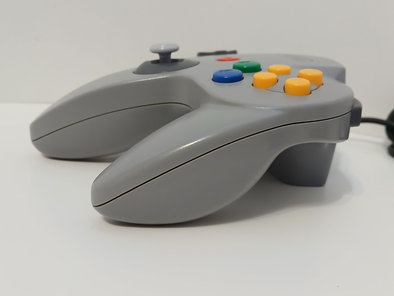 Nintendo 64 OEM Original Gray Controller + Controller Pak TESTED! N64