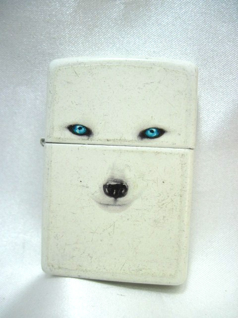 Zippo Lighter 2013 Arctic Fox Model #28272 Used Working
