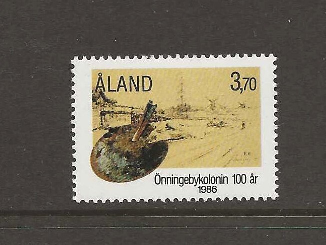 Aland Finland 1986 Onningebys 100 year anniversary  MNH (f19)