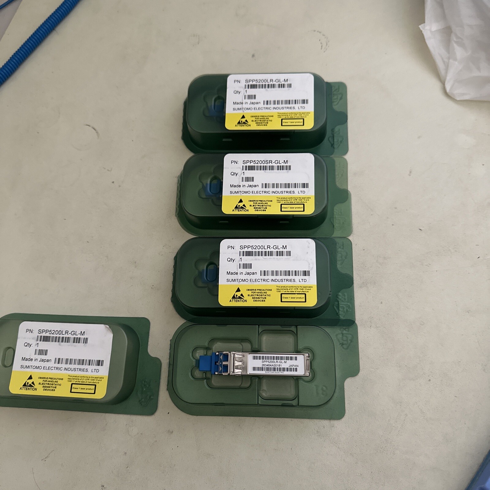 Sumitomo Electric SPP5200LR-GL-M 10gb/s SFP+ Optical Transceiver