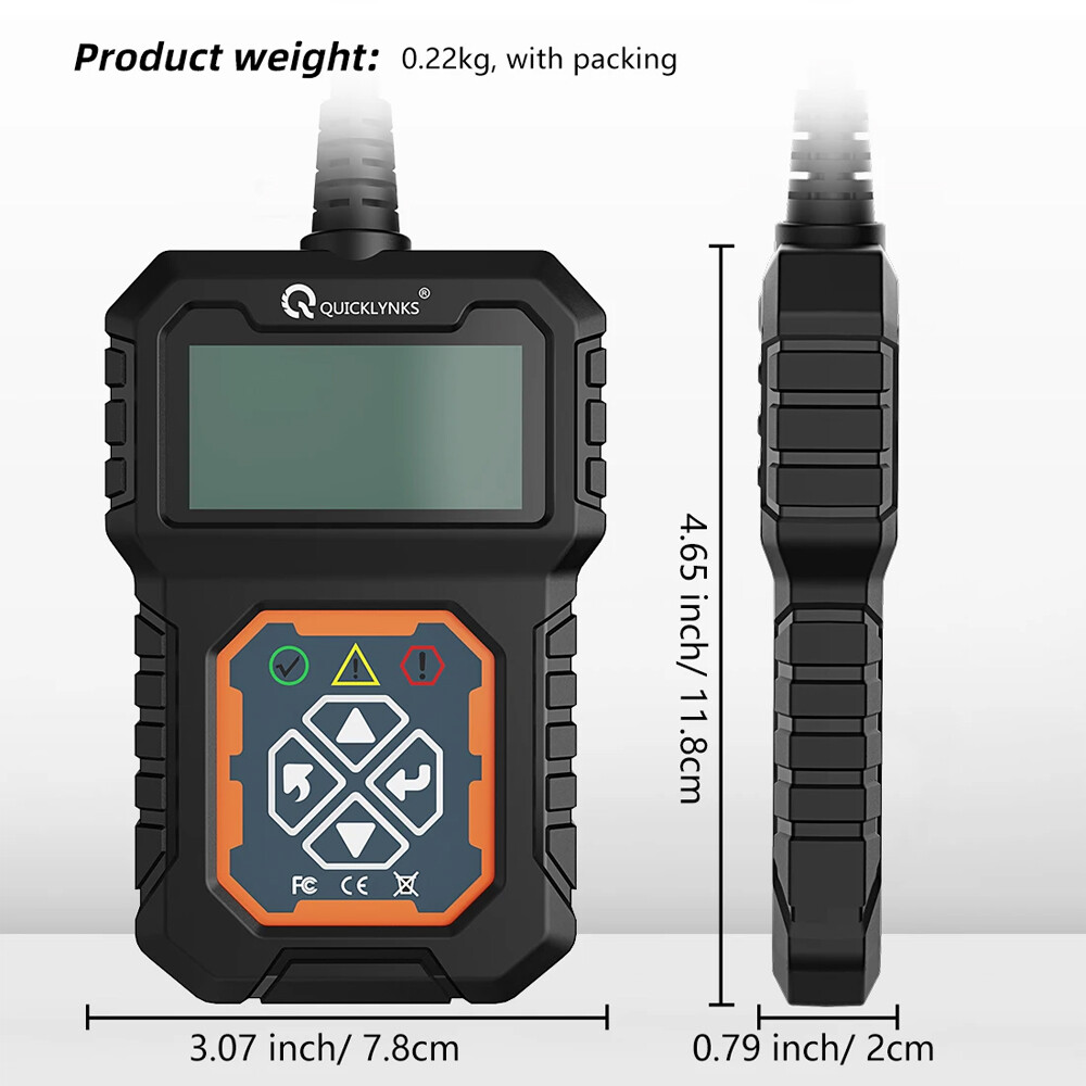 QUICKLYNKS T31 Car Engine Fault Code Reader OBD2 Scanner Engine Diagnostic Tool