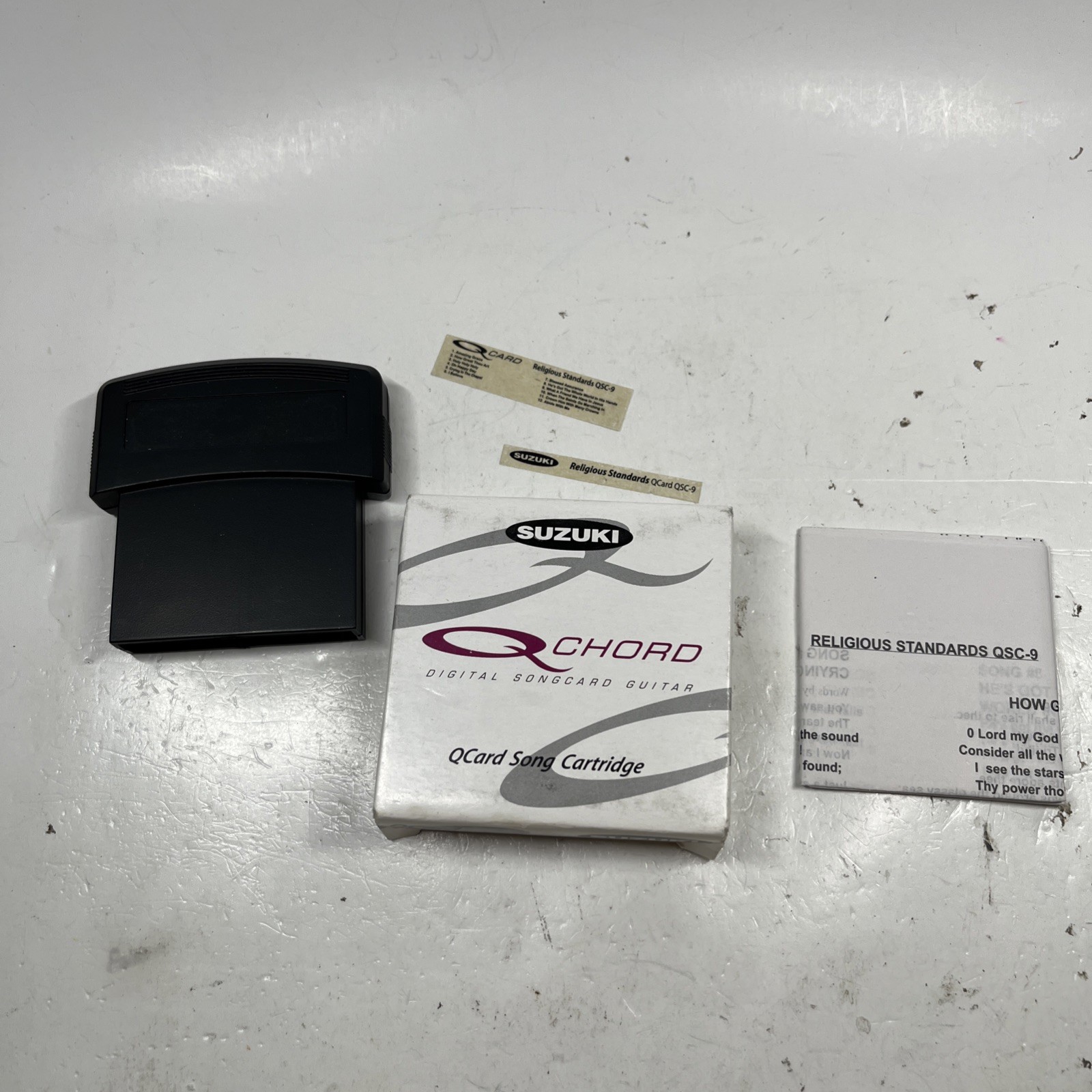 Suzuki QSC-9 Qchord Song Cartridge. Religious Standards (NEW) Read Description.