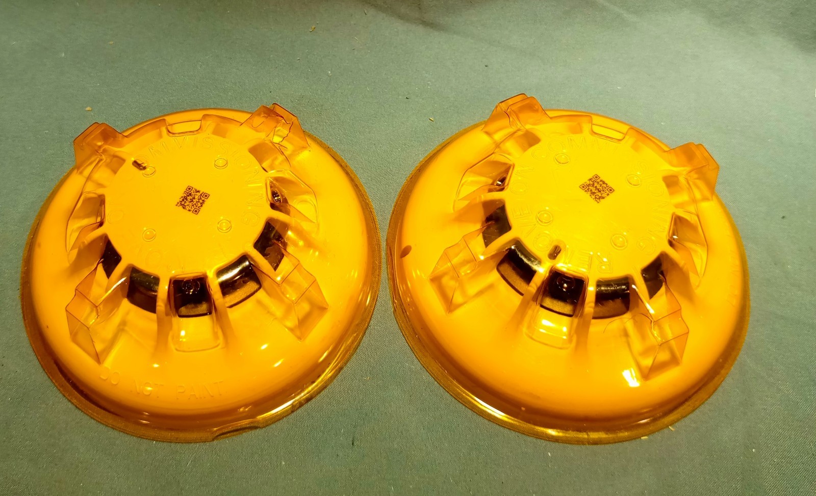 Lot Of 2 Autocall A4098-5701 Smoke Detector