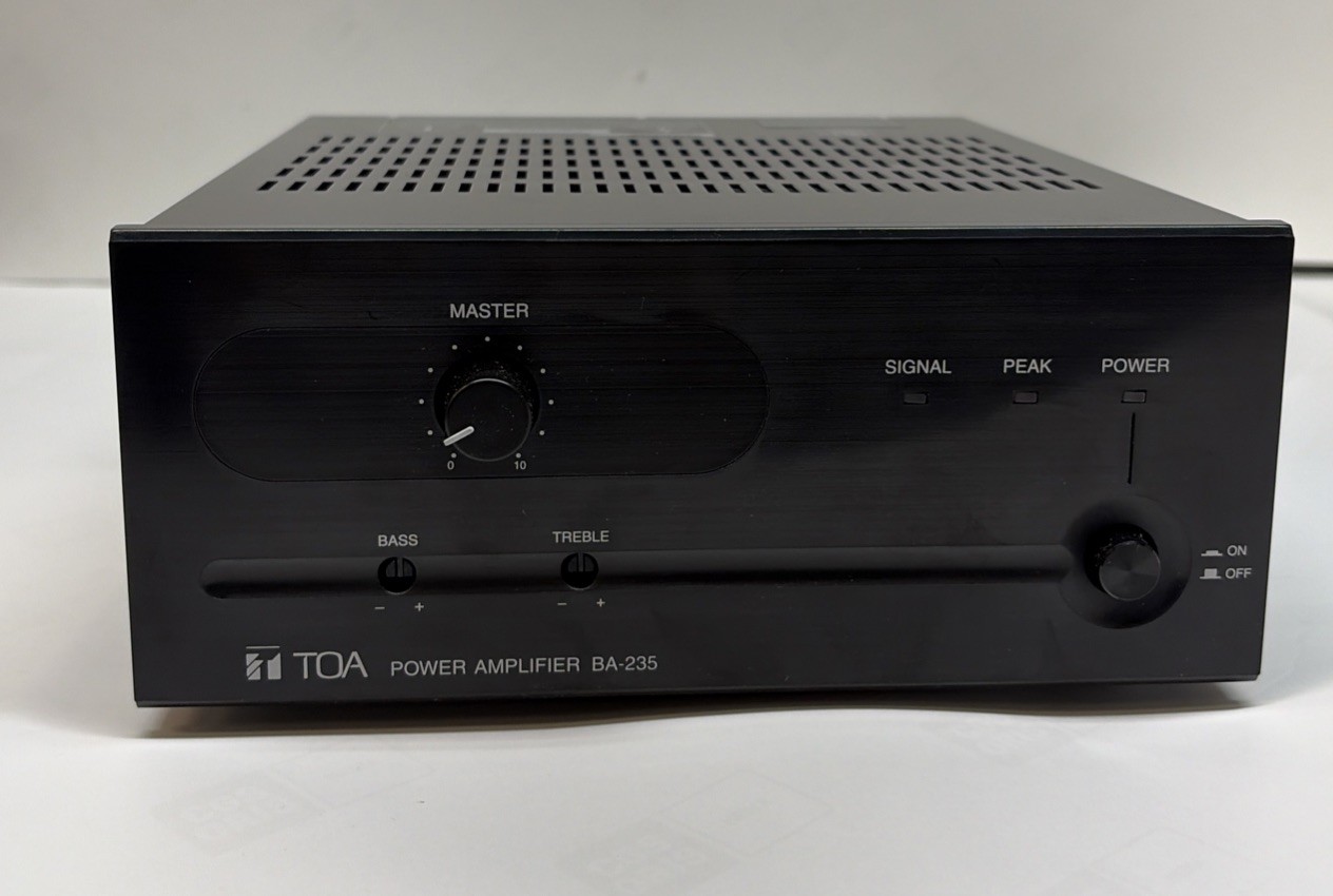 Power Amplifier, 35W NIB TOA Electronics BA-235 CU