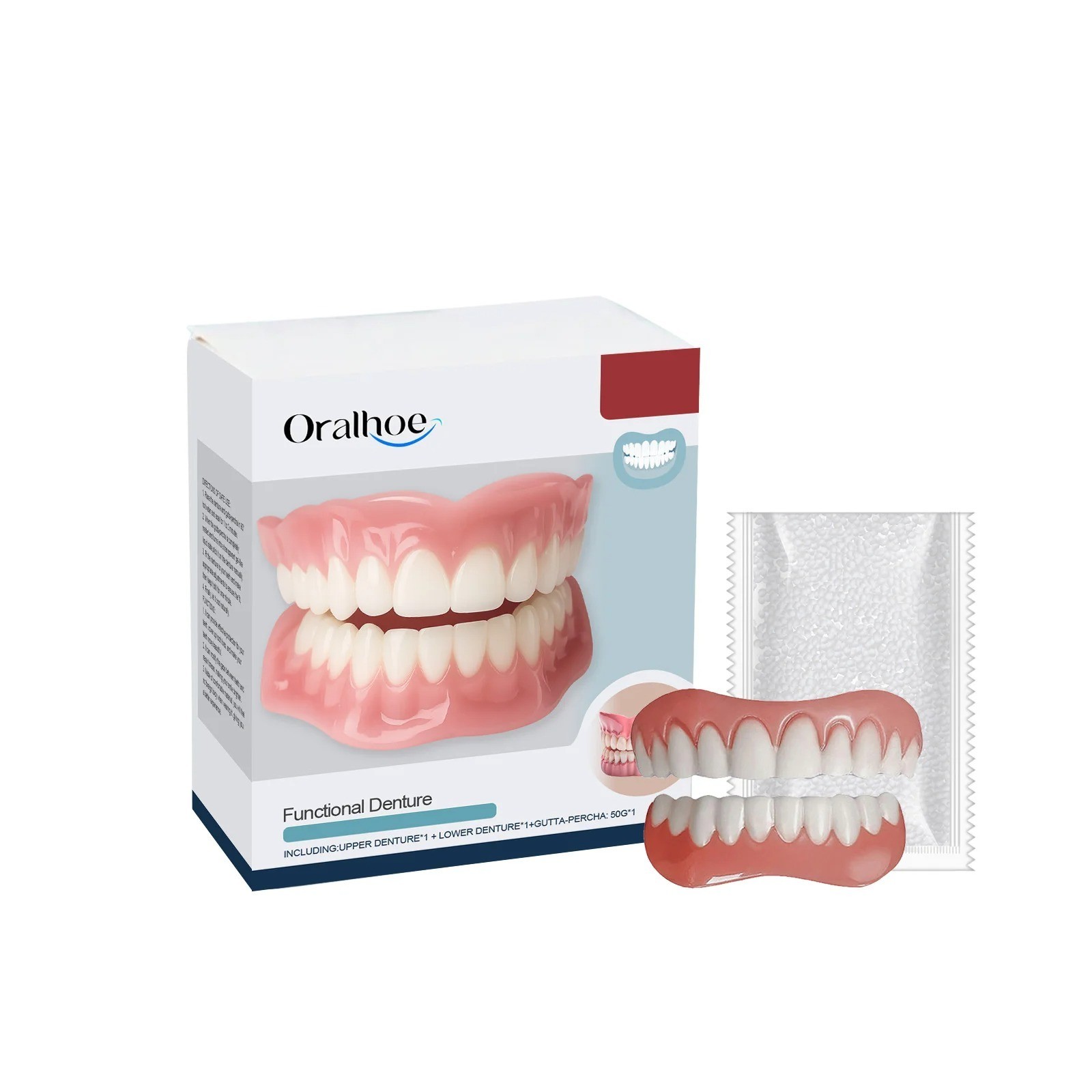 Oralhoe denture retouching set improve the beauty of the smile - Free Shipping