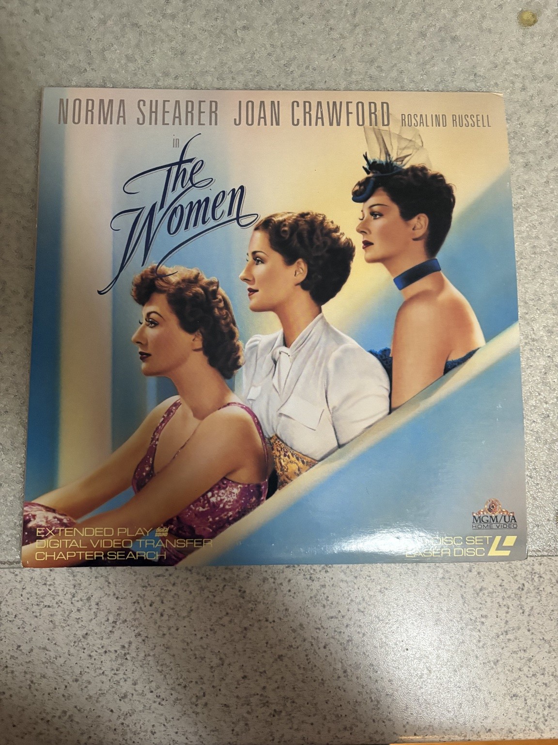 The Women LaserDisc 1939 Classic Drama MGM/UA Home Video Extended Play