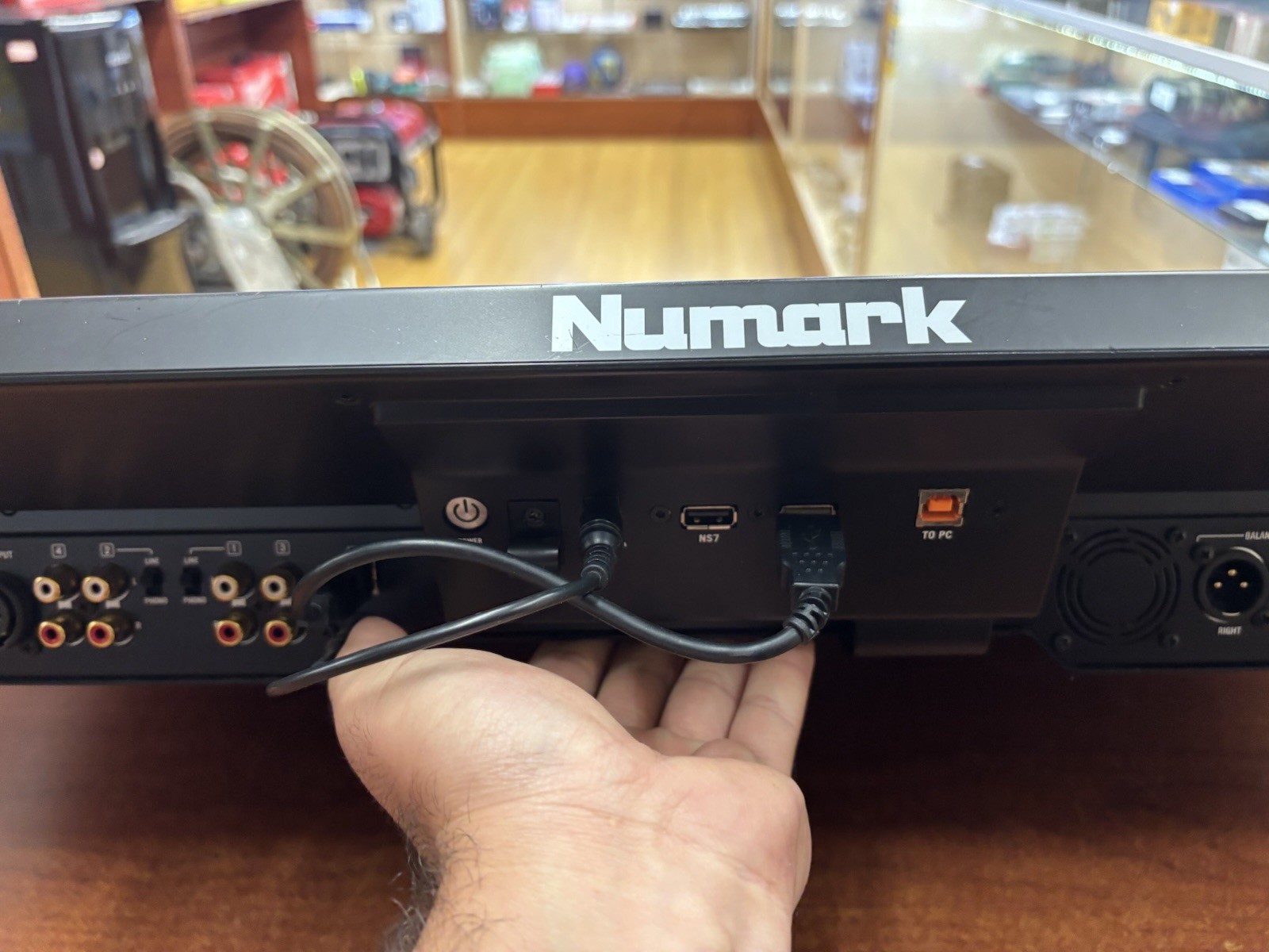 Numark NS7III Serato 4-Channel Motorized DJ Controller and Mixer with Display