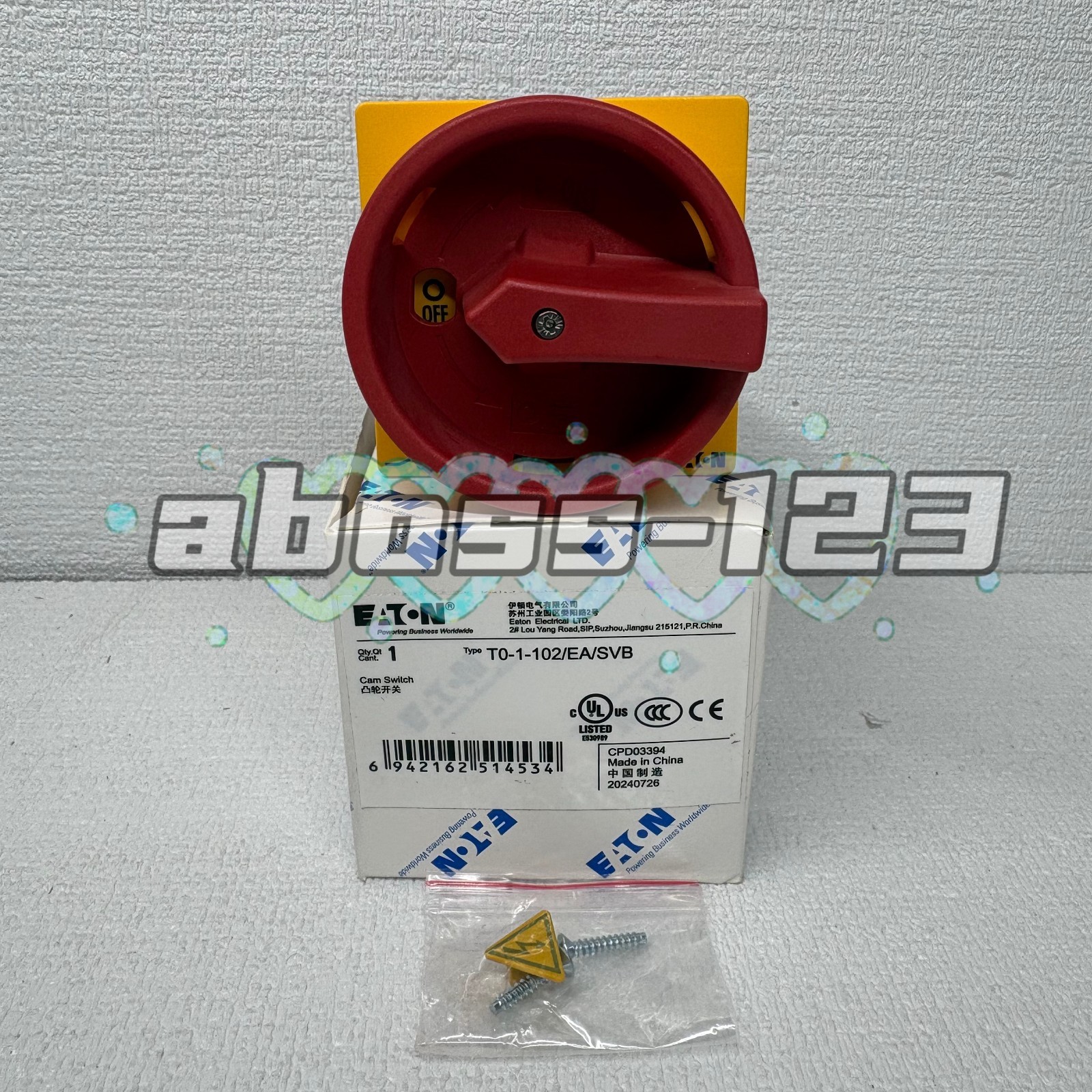 Eaton T0-1-102/EA/SVB Cam switch#1pcs New In Box
