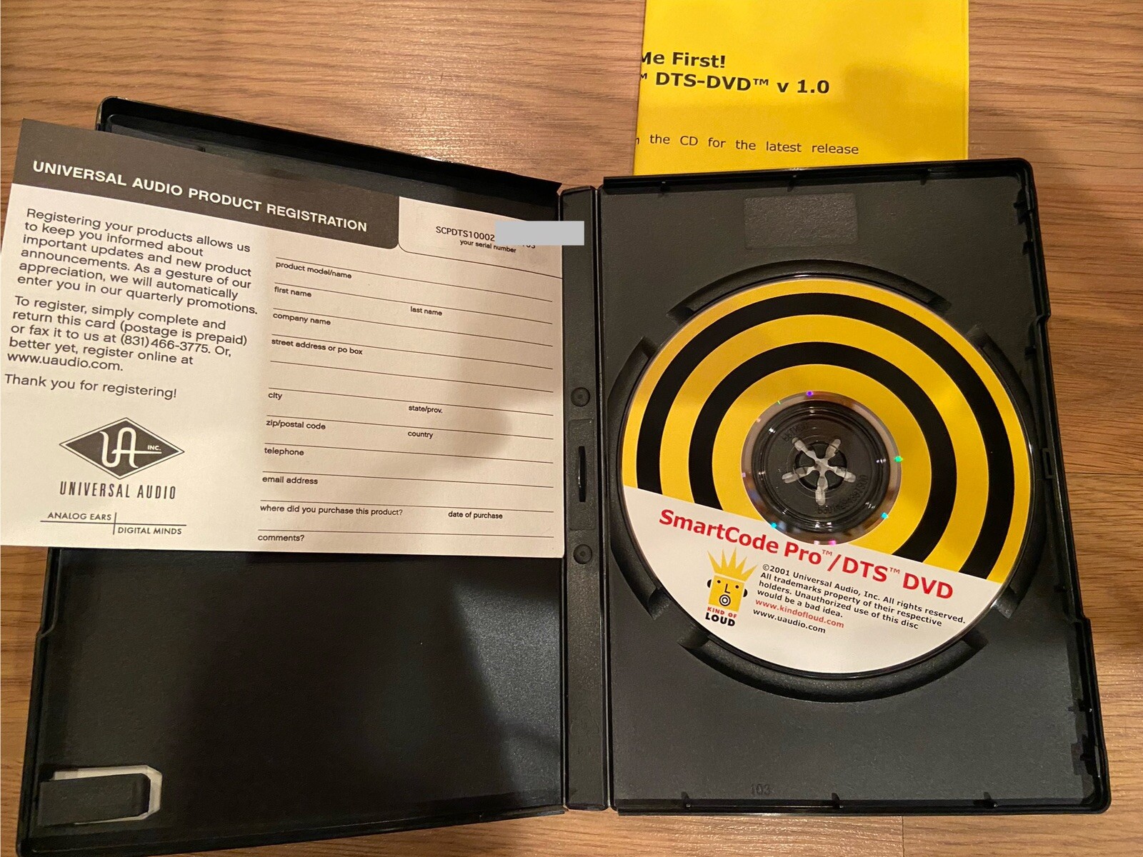 Kind of Loud Technologies Smart code Pro/DTS DVD