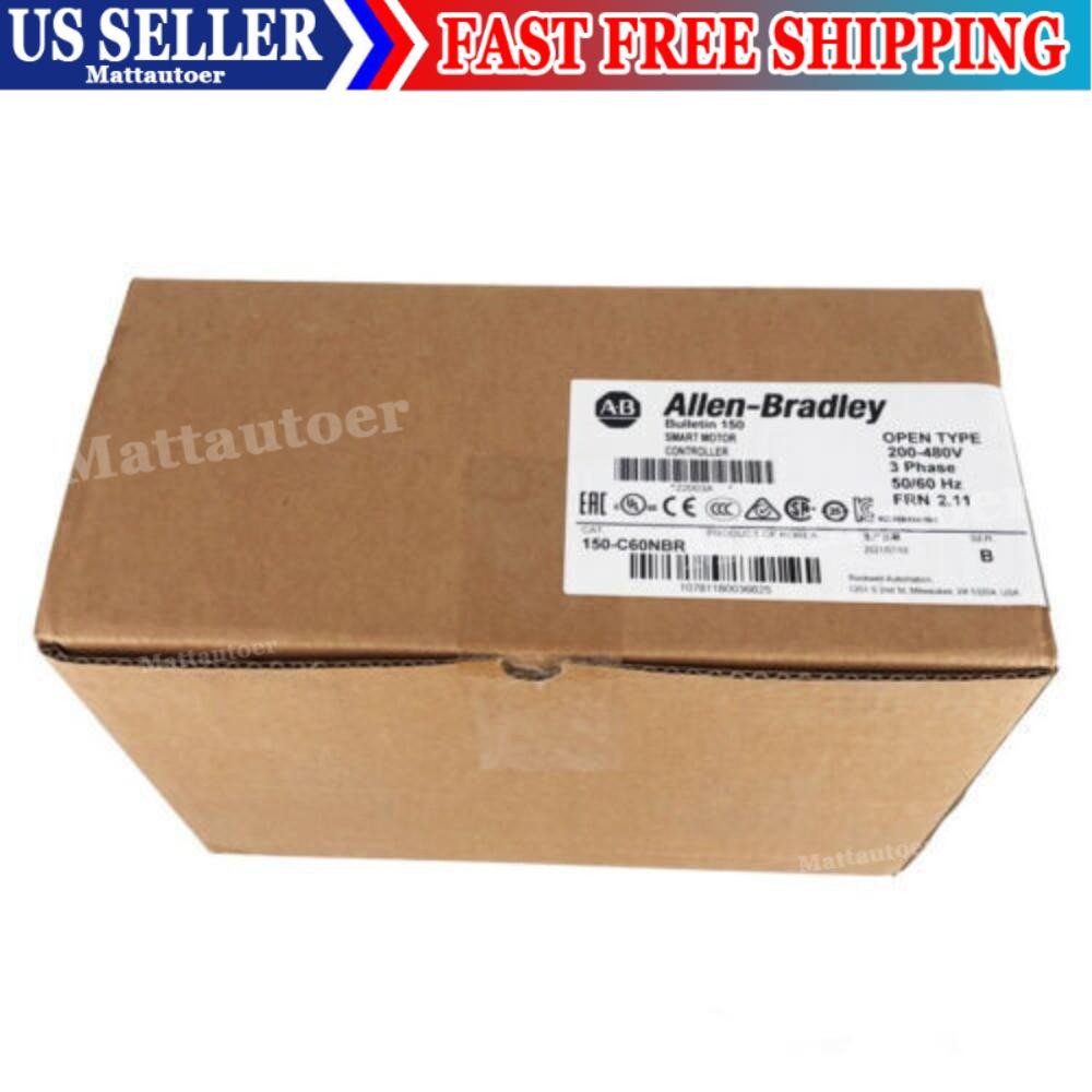 AB SMC Smart Motor Controller 150-C60NBR Sealed In Stock 150C60NBR US Free Tax