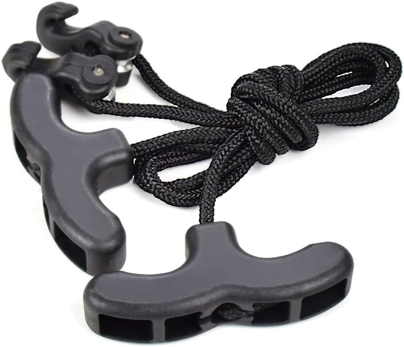 Ambidextrous Crossbow String Puller with Double Handles for Effortless Cocking