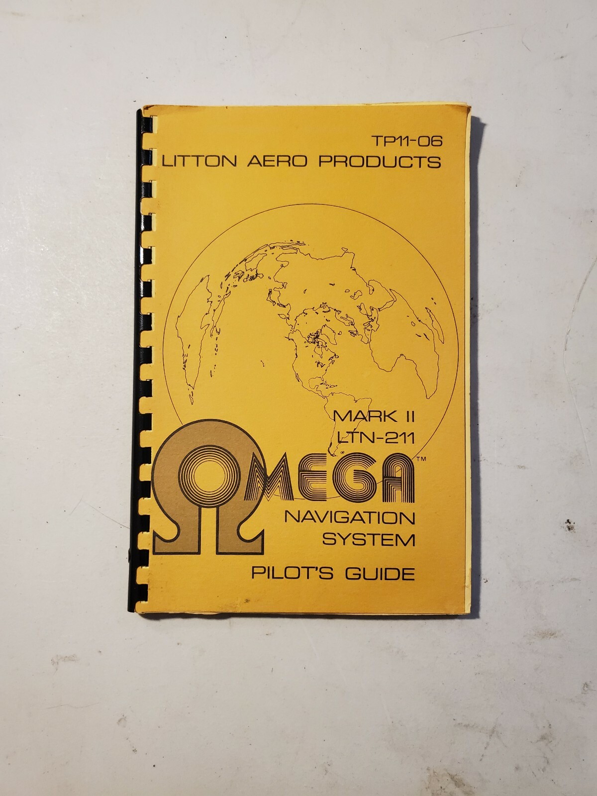 Litton Aero Mark II LTN-211 Omega Navigation System Pilot's Guide TP11-06