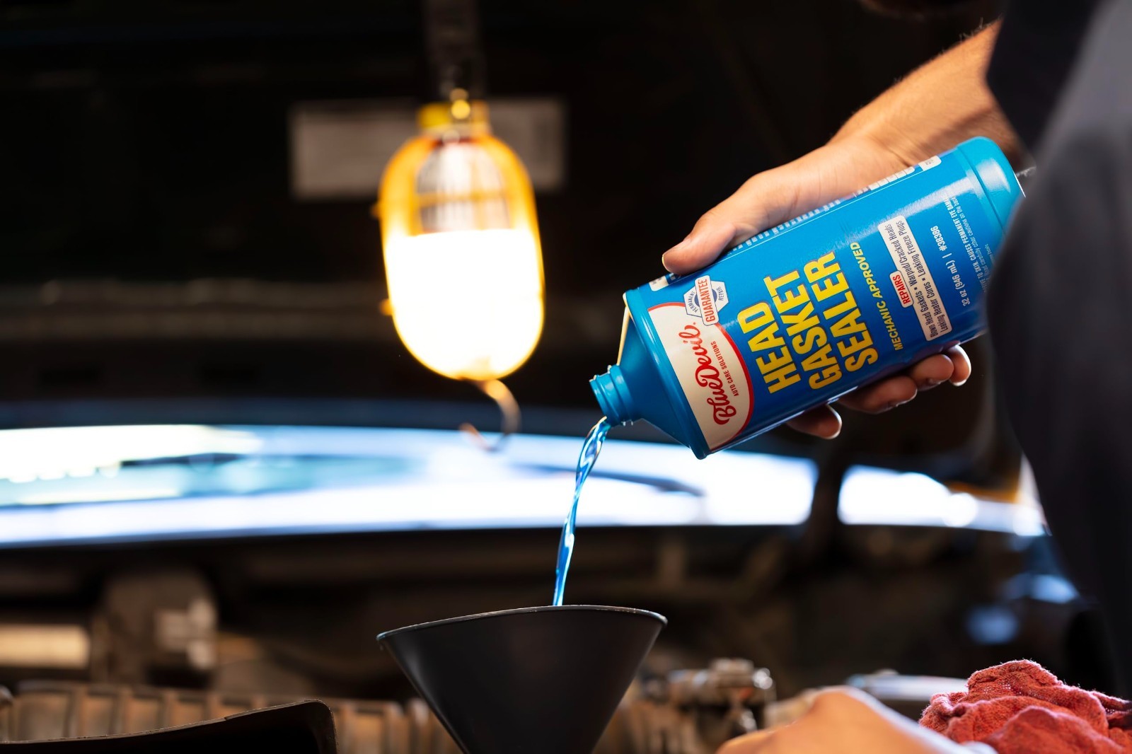 High-Performance Head Gasket Sealer - 1 Quart, Engine Repair, Leak Fix Solution
