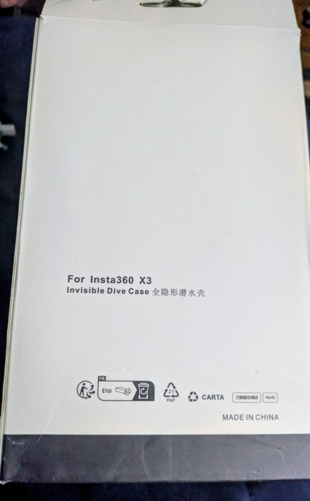 Insta360 - X3 Invisible Dive Case - Clear - Brand New