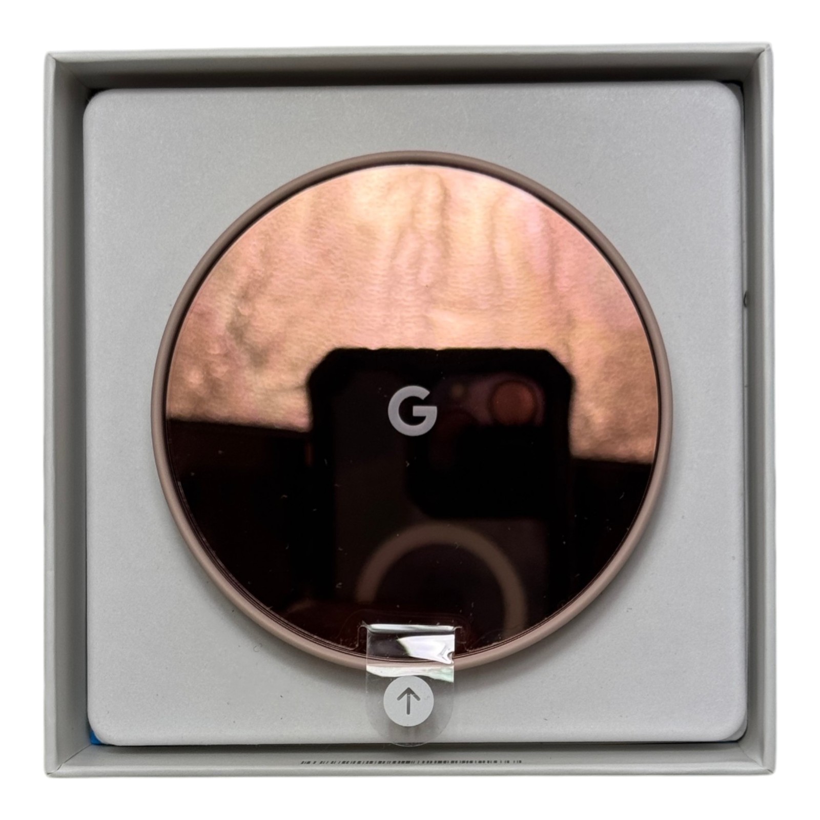 Google Nest Thermostat GA02082-US Smart WiFi Programmable Sand Open Box
